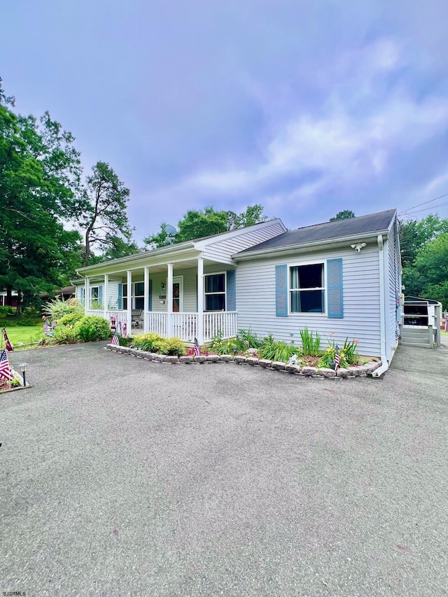 5323 S Carolina Ave, Mullica Township, NJ 08215 - ranch-style home with covered porch