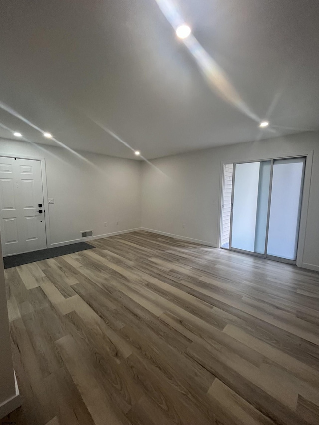41 Arapaho Pl Unit 41, Galloway Township, NJ 08205 - unfurnished living room featuring wood finished floors and recessed lighting