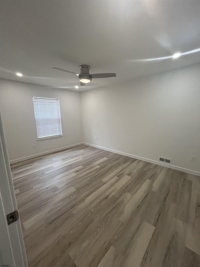 41 Arapaho Pl Unit 41, Galloway Township, NJ 08205 - unfurnished room with a ceiling fan and wood finished floors