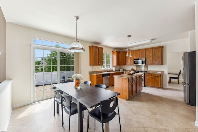 95 Knights Bridge Way, Mays Landing, NJ 08402 - dining area with healthy amount of natural light and light tile patterned floors