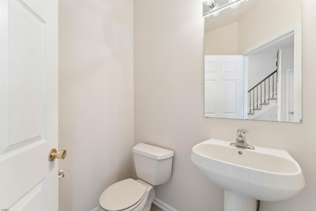95 Knights Bridge Way, Mays Landing, NJ 08402 - half bathroom with toilet and a sink