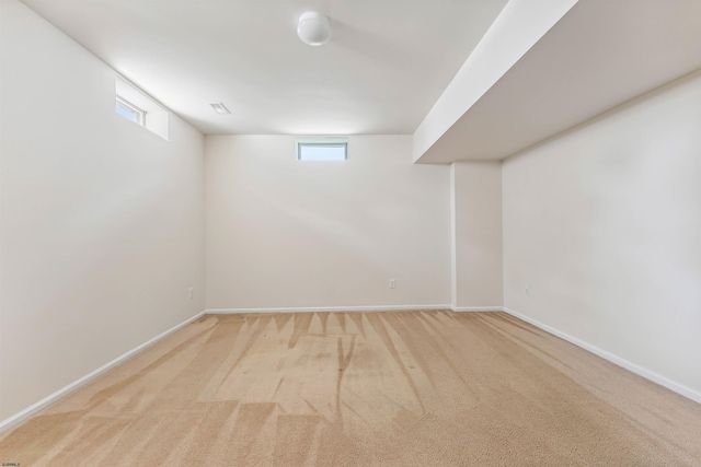 95 Knights Bridge Way, Mays Landing, NJ 08402 - basement with carpet floors and healthy amount of natural light
