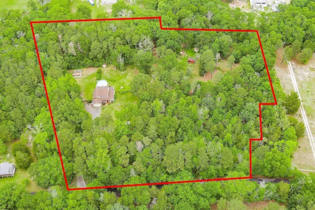10 Hillside Ave, New Gretna, NJ 08087 - aerial overview of property's location featuring property parcel outlined