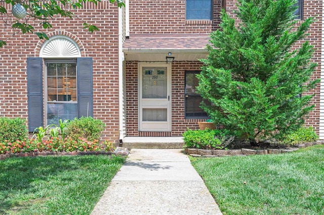 298 Mattix Run Unit 298, Galloway Township, NJ 08205 - entrance to property with brick siding and a yard