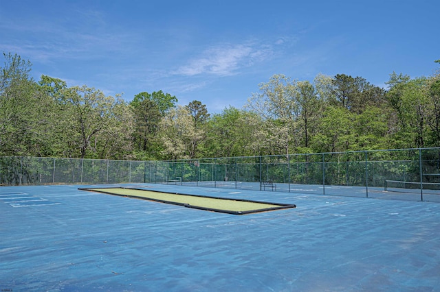 298 Mattix Run Unit 298, Galloway Township, NJ 08205 - view of tennis court with a bocce ball area