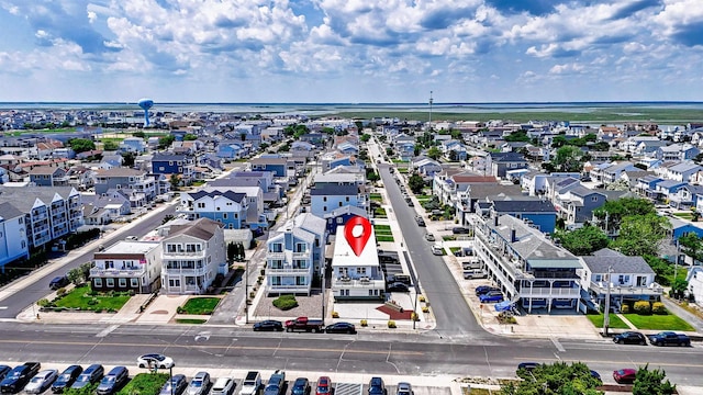 3801 Ocean Ave Unit 2, Brigantine, NJ 08203 - aerial perspective of suburban area with a large body of water