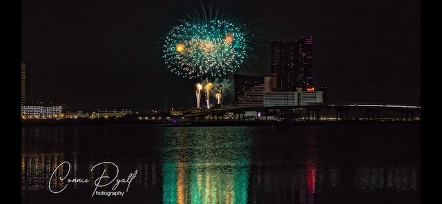 3801 Ocean Ave Unit 2, Brigantine, NJ 08203 - water view with a view of city lights