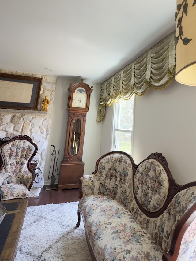 2453 Lahn Ln, Mays Landing, NJ 08330 - sitting room with wood finished floors