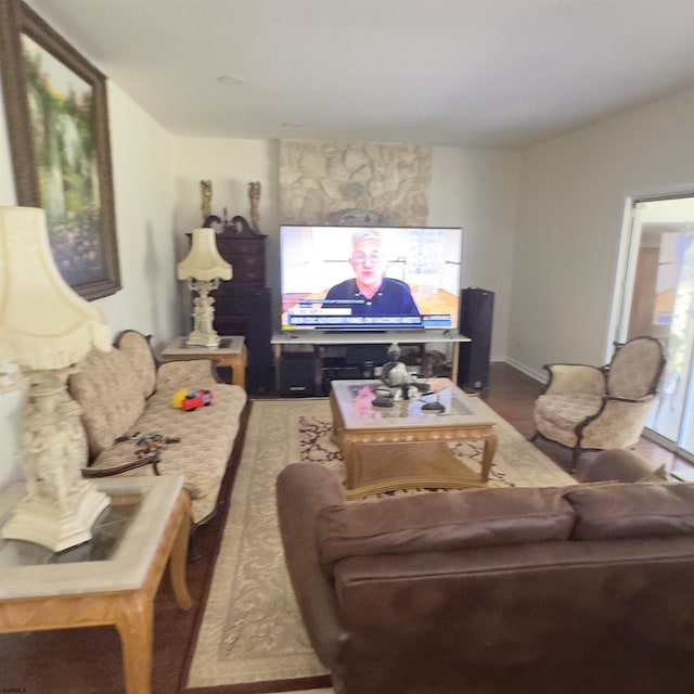 2453 Lahn Ln, Mays Landing, NJ 08330 - living room featuring wood finished floors