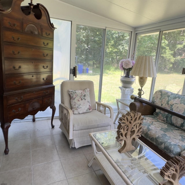 2453 Lahn Ln, Mays Landing, NJ 08330 - sunroom / solarium featuring healthy amount of natural light and lofted ceiling