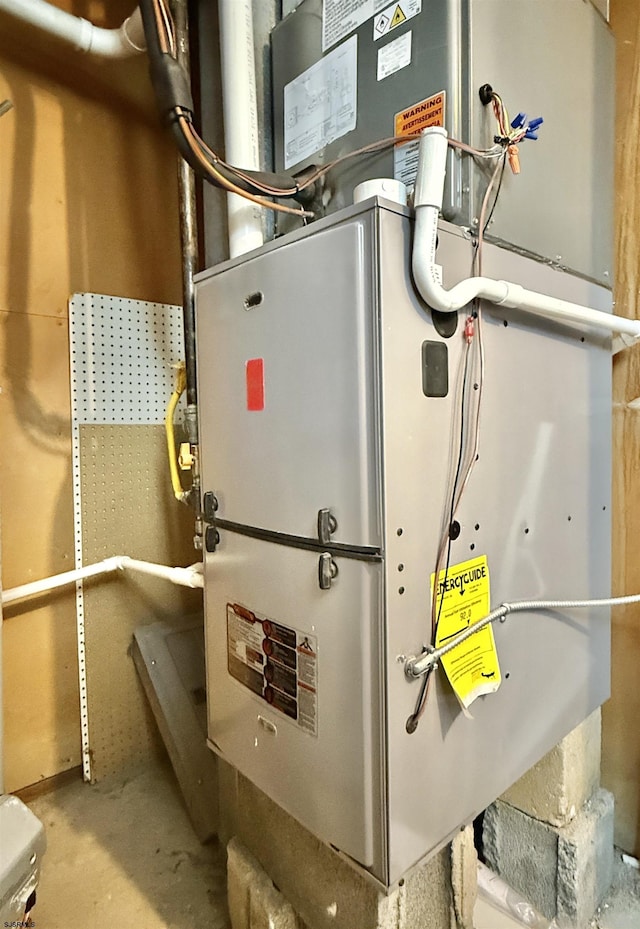 3400 W Brigantine Ave Unit 5, Brigantine, NJ 08203 - utility room with heating unit