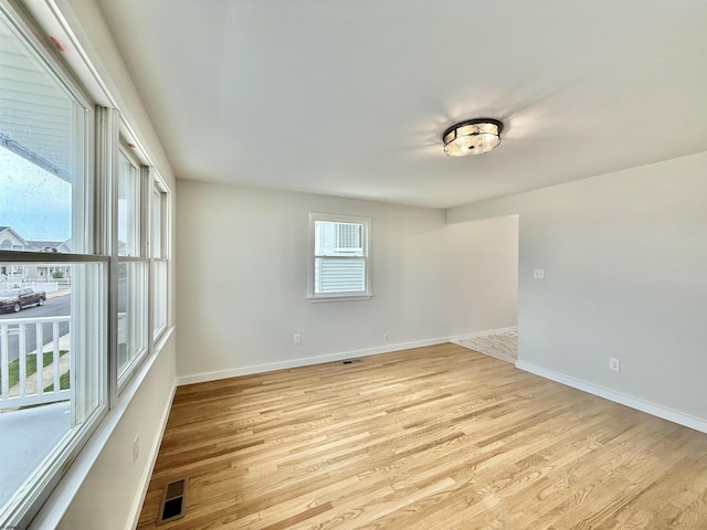 3400 W Brigantine Ave Unit 5, Brigantine, NJ 08203 - spare room with light wood-type flooring and baseboards