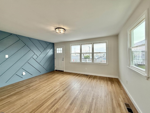 3400 W Brigantine Ave Unit 5, Brigantine, NJ 08203 - foyer featuring wood finished floors and baseboards