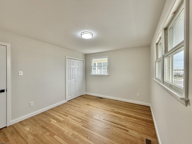 3400 W Brigantine Ave Unit 5, Brigantine, NJ 08203 - unfurnished bedroom with light wood-type flooring and a closet