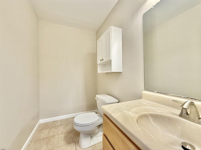3400 W Brigantine Ave Unit 5, Brigantine, NJ 08203 - half bathroom featuring vanity and stone tile floors