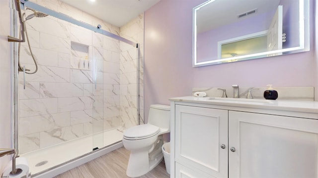104 Locust Ave, Egg Harbor Township, NJ 08234 - bathroom featuring vanity and a shower stall