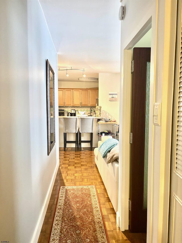 101 S Plaza Pl Unit 1502, Atlantic City, NJ 08401 - hallway with baseboards