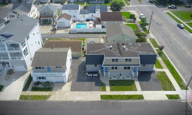 3400 W Brigantine Ave, Brigantine, NJ 08203 - aerial perspective of suburban area with a pool area
