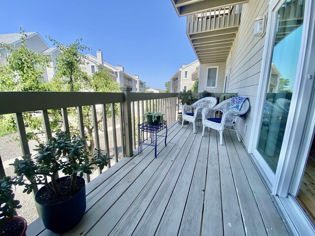 24 Coquille Beach Dr Unit 24, Brigantine, NJ 08203 - deck with a residential view