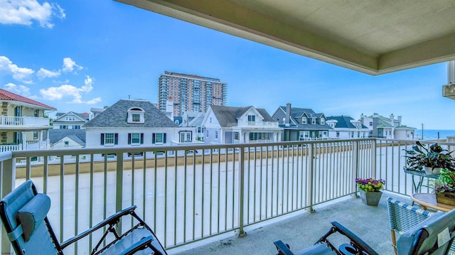 5000 Boardwalk Unit 107, Ventnor, NJ 08406 - balcony with a residential view
