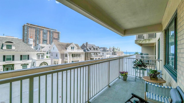 5000 Boardwalk Unit 107, Ventnor, NJ 08406 - balcony with a residential view
