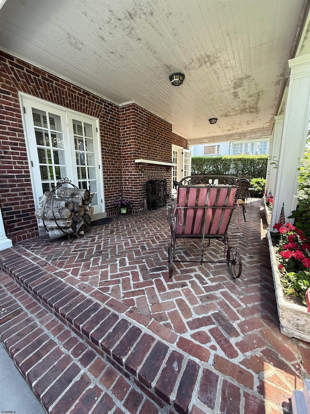 5904 Ventnor Ave, Ventnor, NJ 08406 - view of patio with french doors