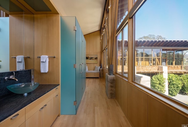 2181 N 3rd Ave, Napa, CA 94558 - interior space with vanity and wood-type flooring