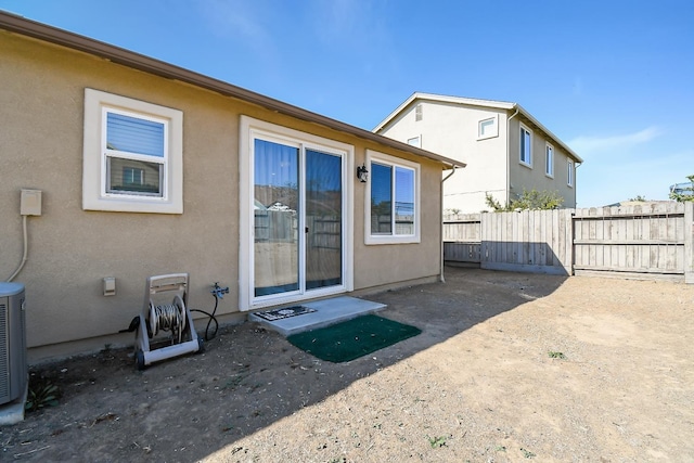 view of rear view of property