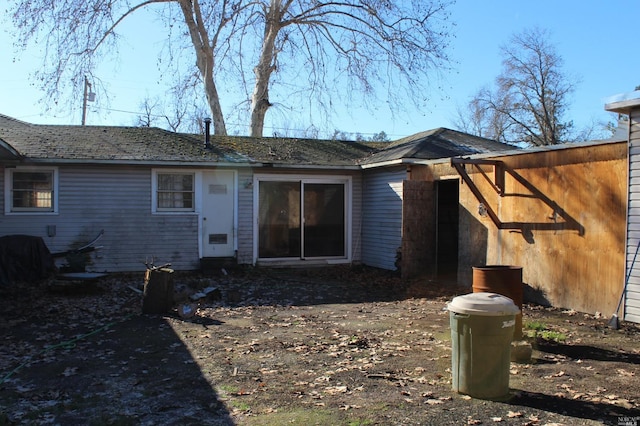 view of rear view of house