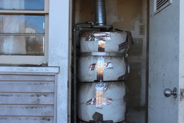 view of utility room