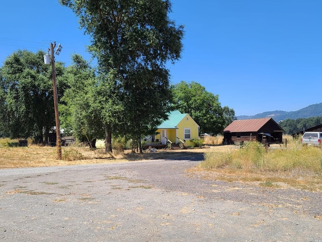 view of road