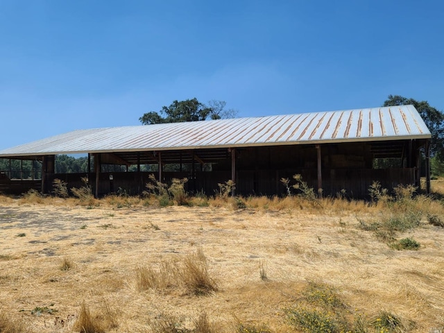 view of shed / structure