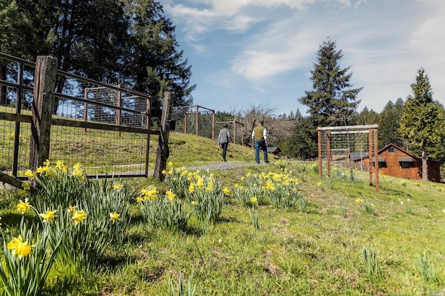 31650 Sherwood Rd, Willits, CA 95490 - view of yard with fence