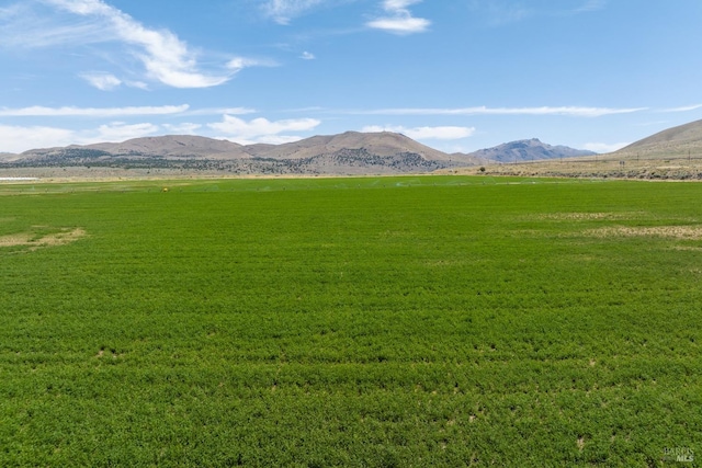 view of mountain feature