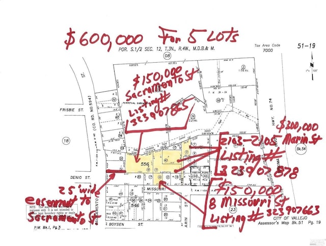 8 Missouri St, Vallejo CA, 94590 land for sale