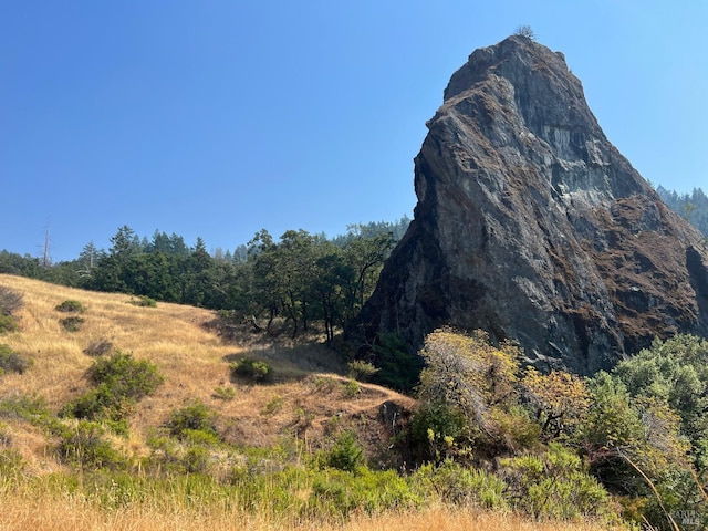 view of mountain view