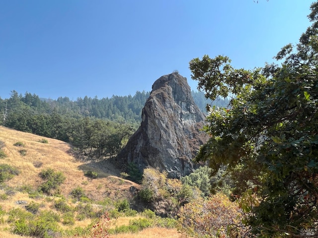 view of mountain view