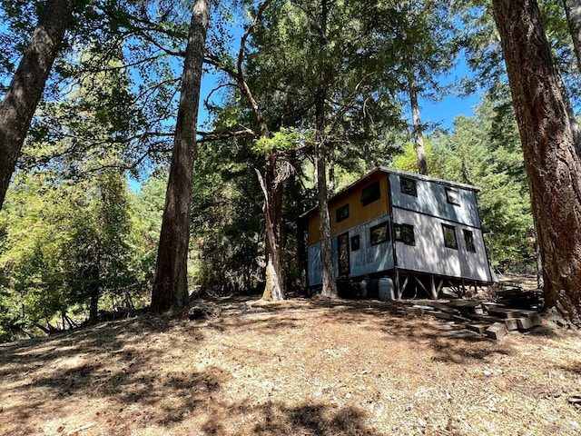 view of side of property