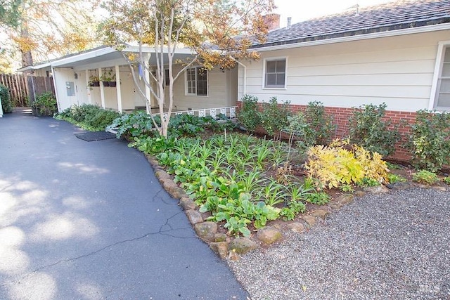 view of side of home