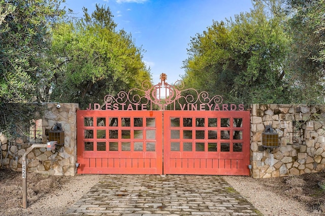 view of gate