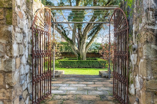 view of gate