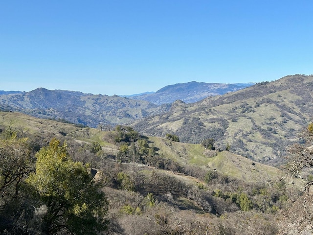 view of mountain feature