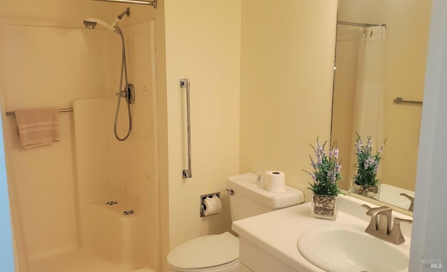100 Thorndale Dr Unit 327, San Rafael, CA 94903 - bathroom with toilet, vanity with extensive cabinet space, and walk in shower