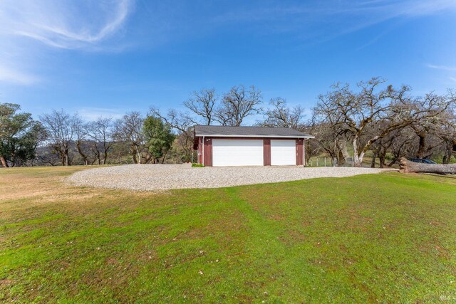 view of front of house with a front lawn