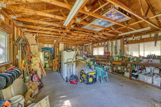 interior space featuring plenty of natural light