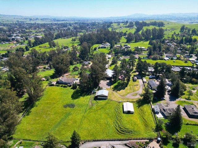 bird's eye view