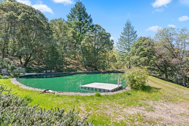 201 Pine Ridge Rd, Ukiah, CA 95482 - view of yard with a wooded view