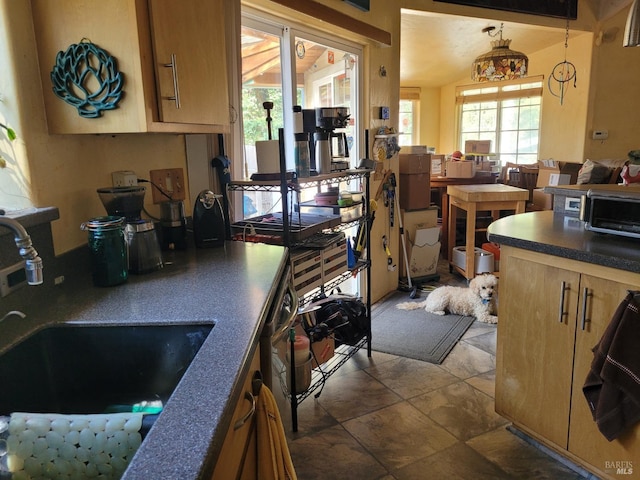 kitchen featuring sink