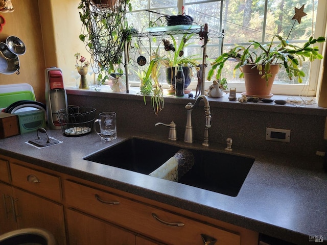 kitchen featuring sink