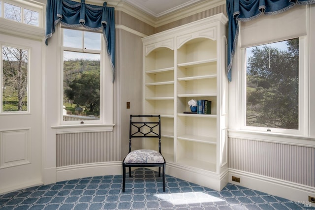 sunroom / solarium featuring a healthy amount of sunlight